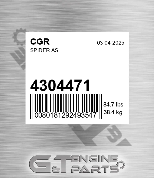 4304471 CGR Spider As