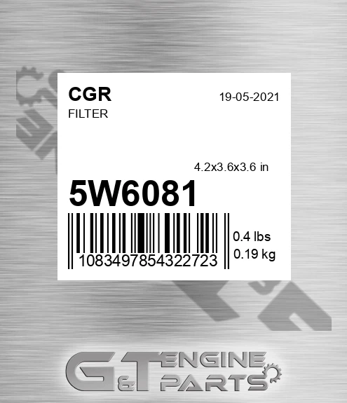 5W6081 CGR Filter
