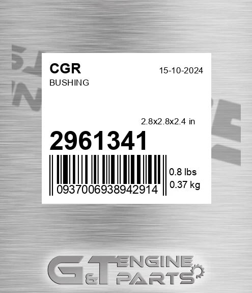 2961341 CGR Bushing