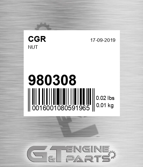 980308 CGR Nut