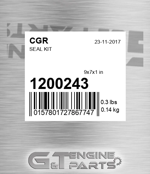 1200243 Seal Kit