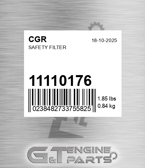 11110176 Safety Filter