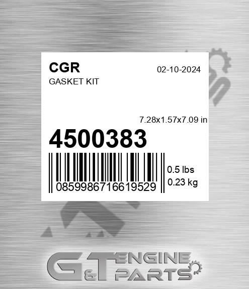 4500383 Gasket Kit