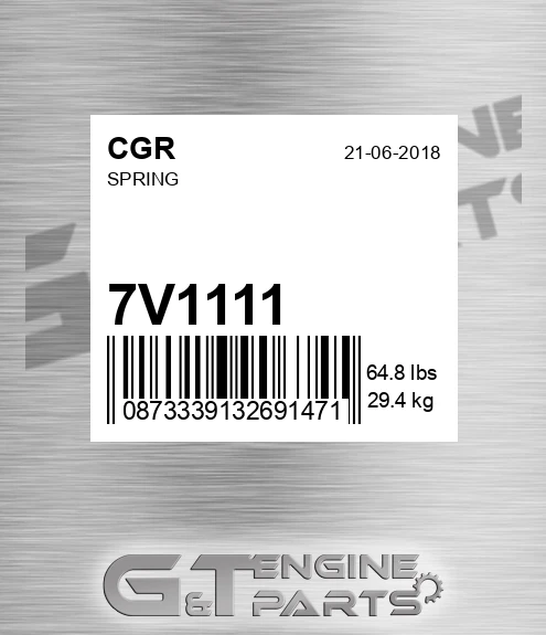 7V1111 CGR Spring