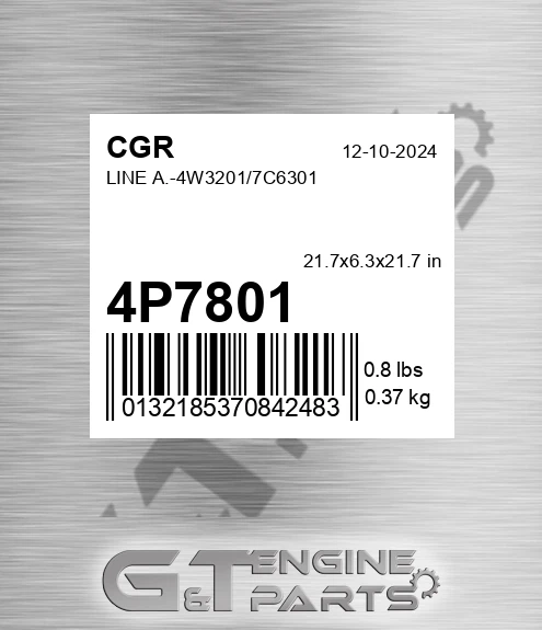 4P7801 Line A.-4w3201/7c6301