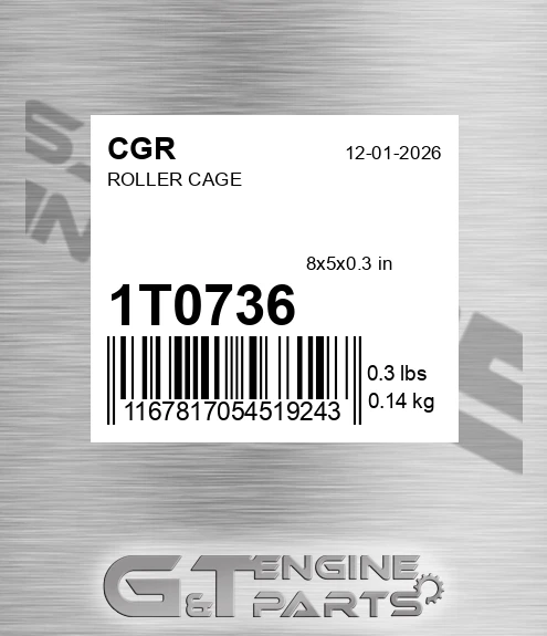 1T0736 CGR Roller Cage