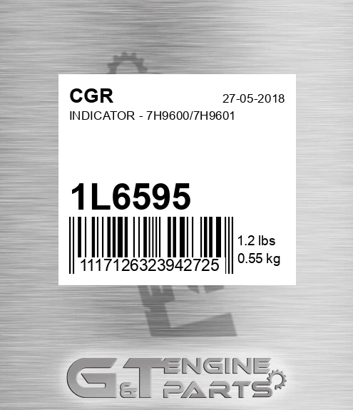 1L6595 Indicator - 7h9600/7h9601
