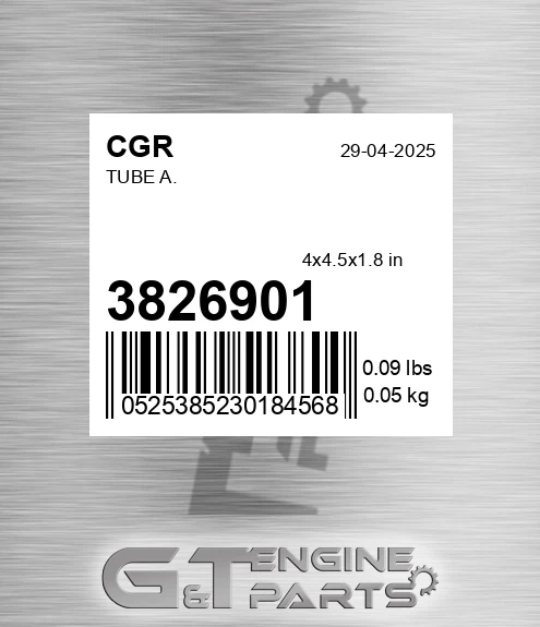 3826901 CGR Tube A.