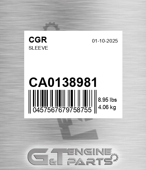 CA0138981 Sleeve