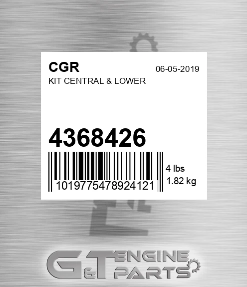 4368426 Kit Central & Lower