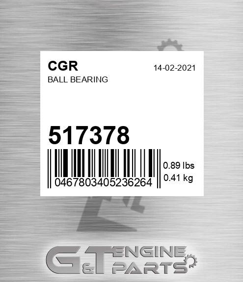 517378 Ball Bearing
