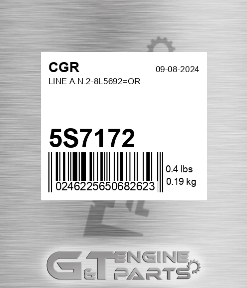 5S7172 CGR Line A.n.2-8l5692=or