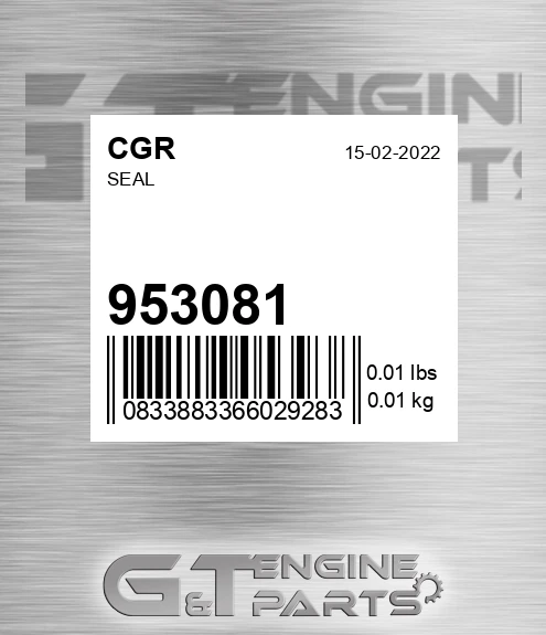 953081 CGR Seal