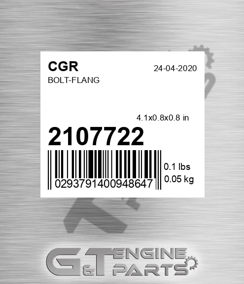 2107722 CGR Bolt-flang