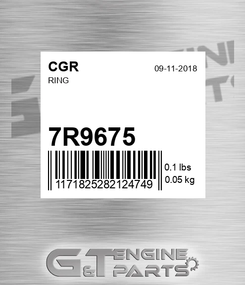 7R9675 Ring for CGR