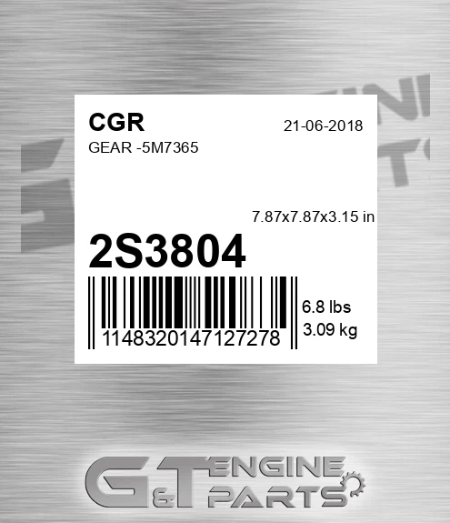 2S3804 Gear -5m7365