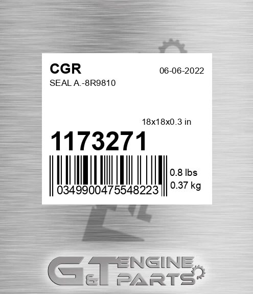 1173271 Seal A.-8r9810