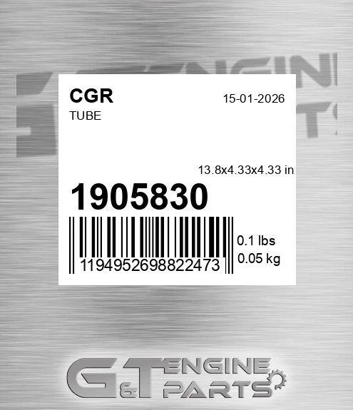 1905830 CGR Tube