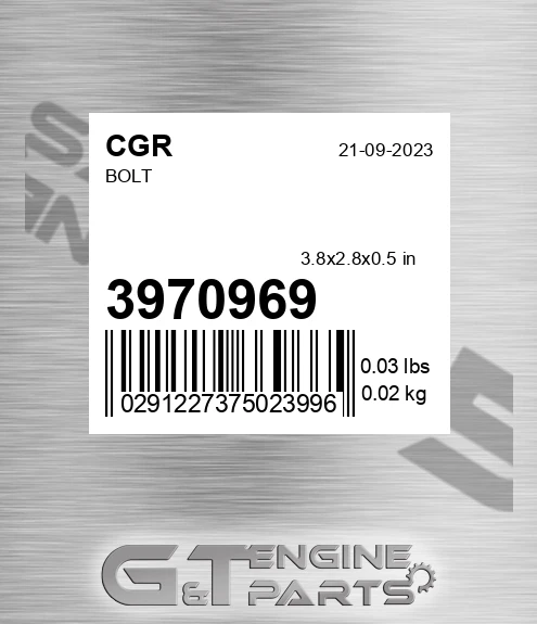 3970969 Bolt