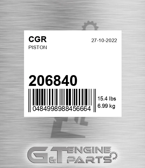 206840 Piston