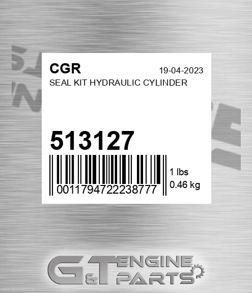 513127 Seal Kit Hydraulic Cylinder