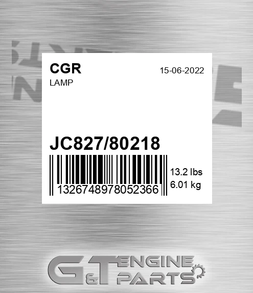 JC827/80218 Lamp