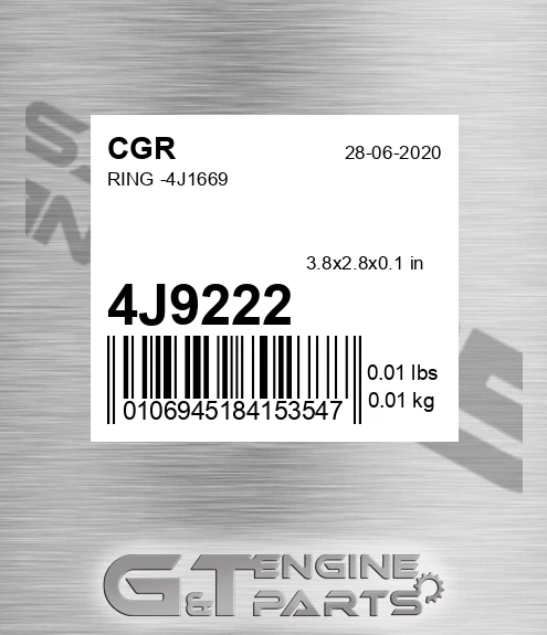 4J9222 CGR Ring -4j1669