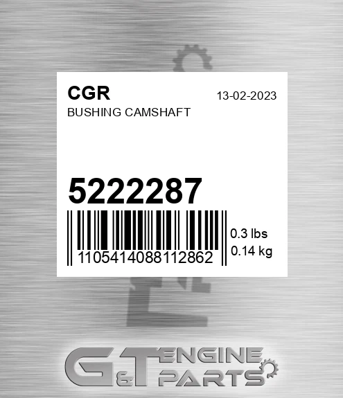5222287 CGR Bushing Camshaft