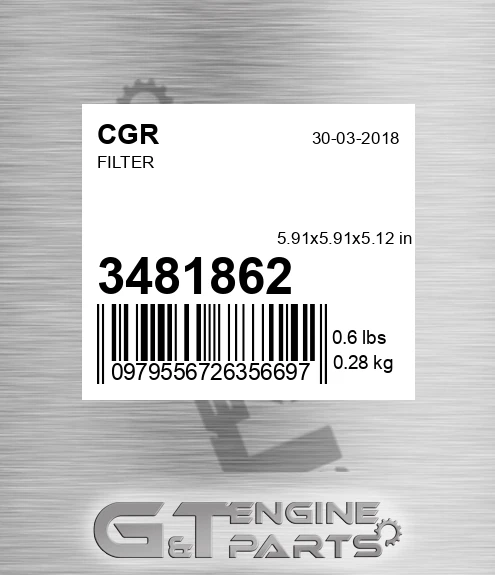 3481862 CGR Filter