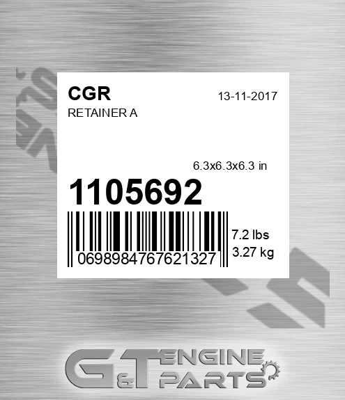 1105692 Retainer A