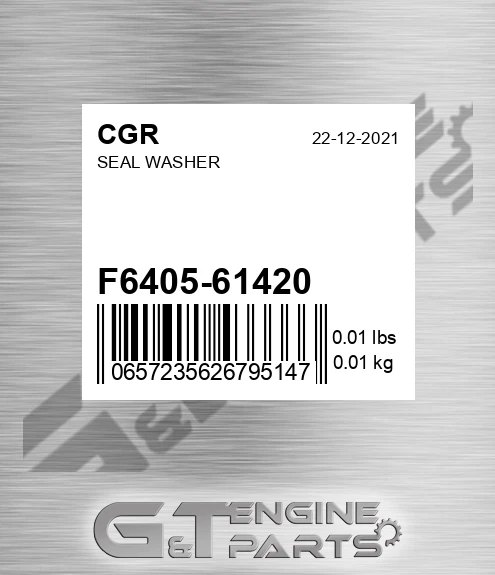 F6405-61420 Seal Washer for CGR