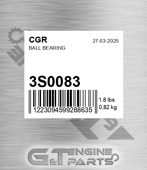 3S0083 Ball Bearing