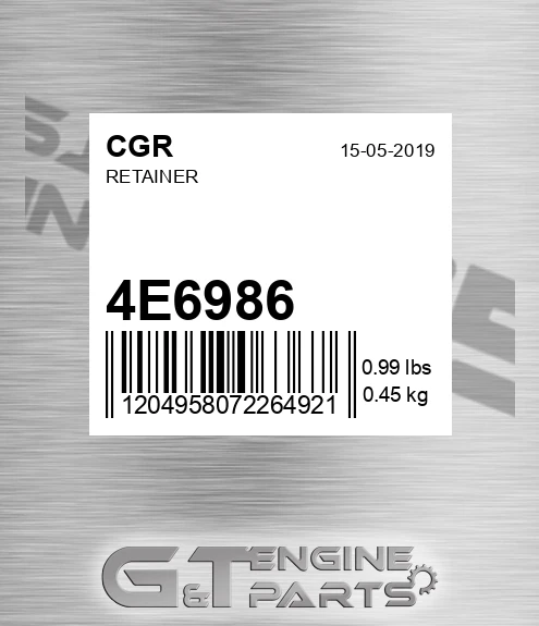 4E6986 Retainer