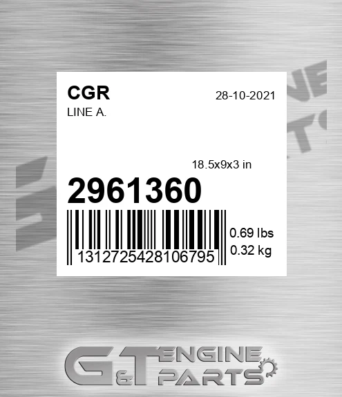 2961360 Line A.