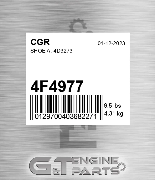4F4977 Shoe A.-4d3273
