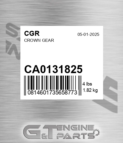 CA0131825 Crown Gear