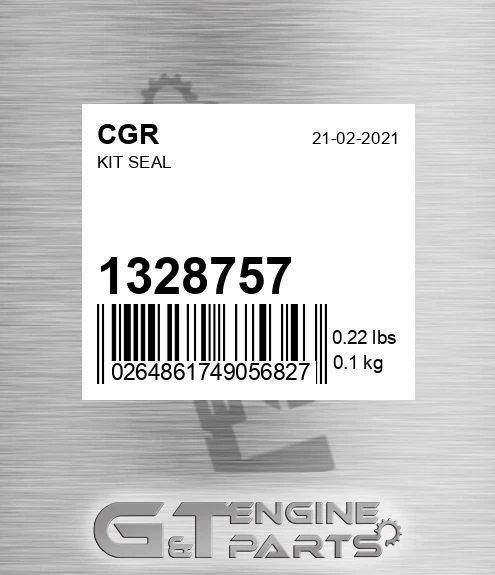 1328757 Kit Seal