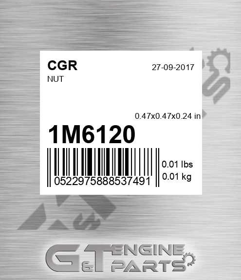 1M6120 Nut