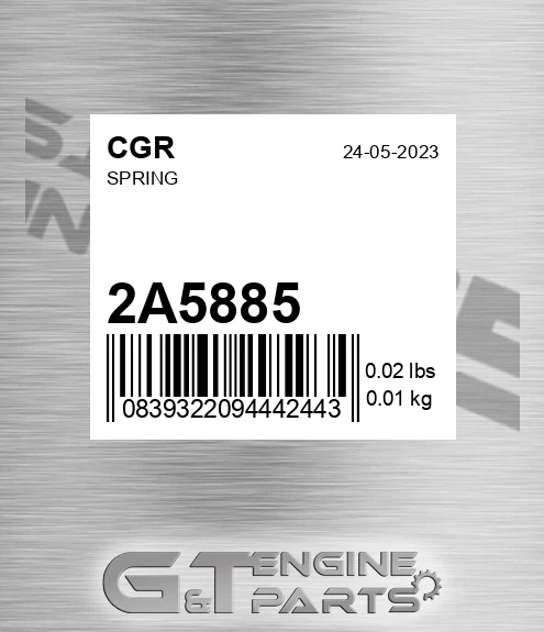 2A5885 CGR Spring