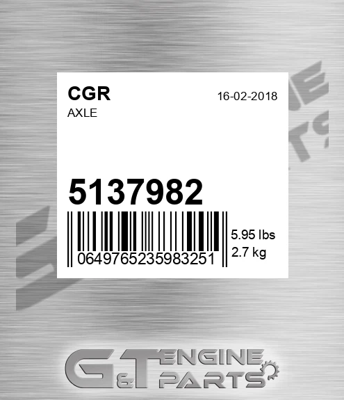 5137982 Axle