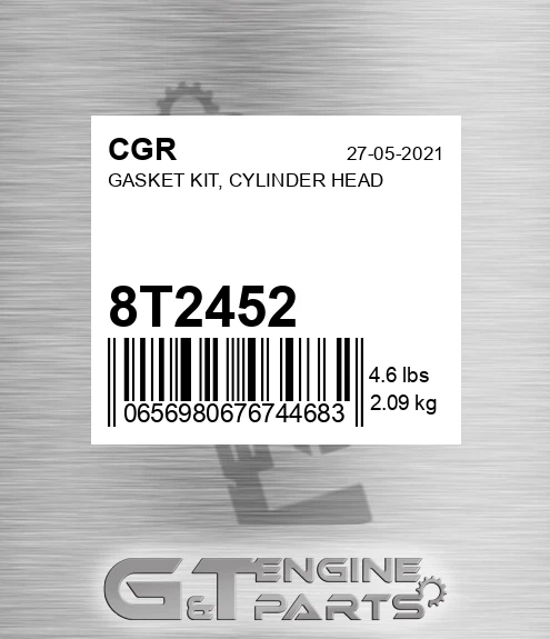 8T2452 Gasket Kit, Cylinder Head