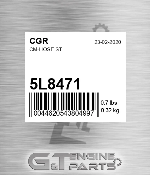 5L8471 Cm-hose St for CGR