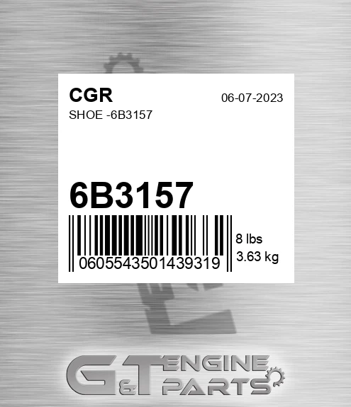 6B3157 CGR Shoe -