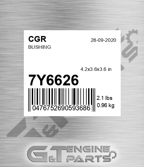 7Y6626 CGR Bushing