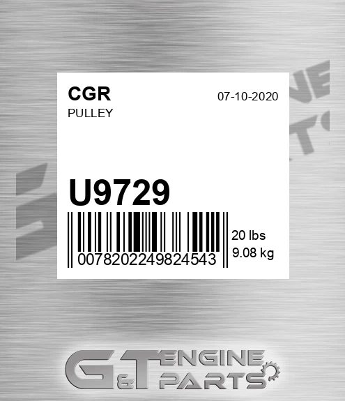 U9729 Pulley