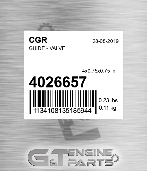 4026657 Guide - Valve