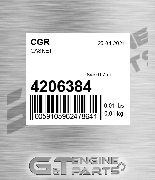 4206384 Gasket