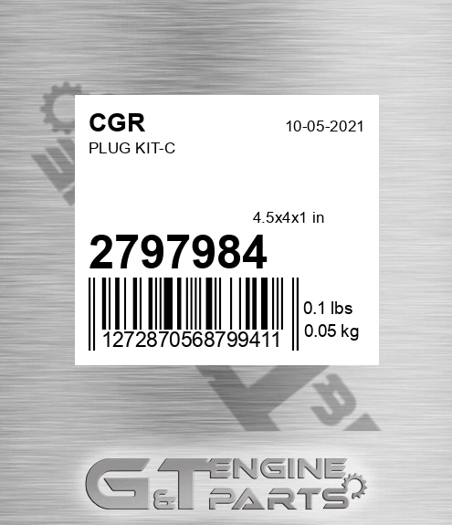 2797984 Plug Kit-c for CGR