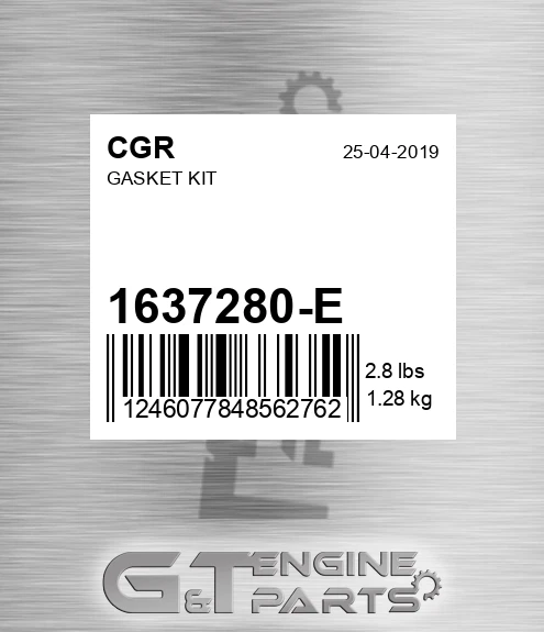 1637280-E Gasket Kit