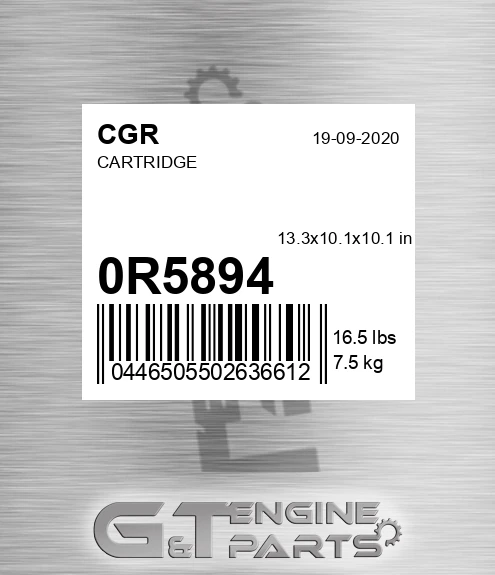 0R5894 CGR Cartridge
